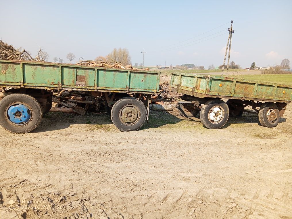 przyczepa sztywna 3,5t części resory