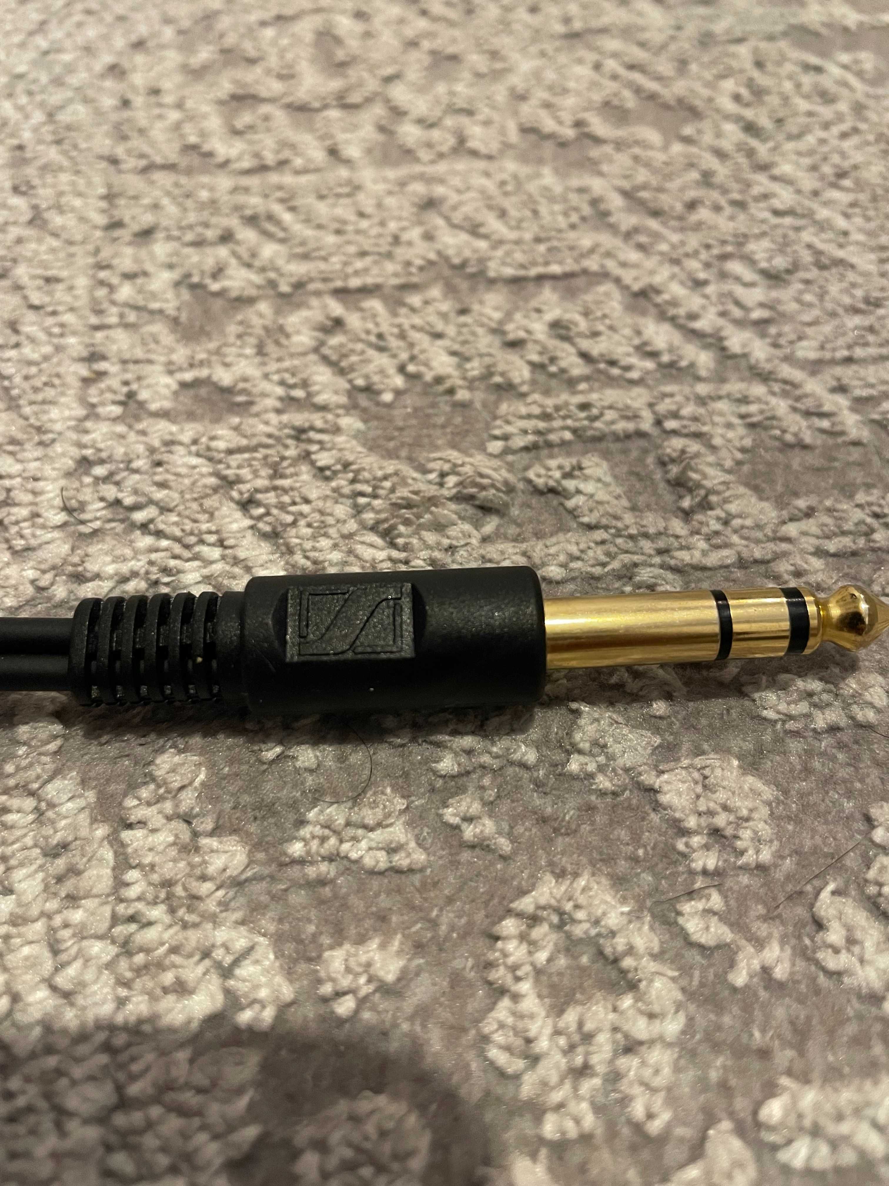 Kabel Sennheiser do słuchawek HD 600 3m jack 6,3mm oryginał nieużywany