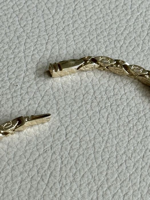 Zloty lancuszek 585  60 cm waga 49,2 g stan idealny