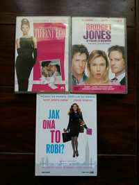 3 x DVD -B.Jones, Śniadanie u Tiffany’ego, Jak ona to robi.