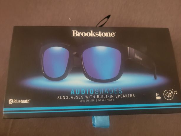 Sprzedam okulary bluetooth firmy Brookstone.