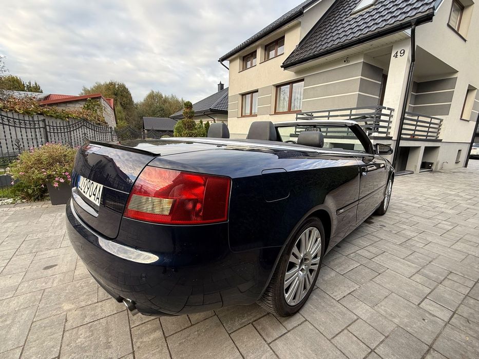 Audi A4 Cabrio Audi A4 Cabrio S-Line | Kabriolet | 1.8 Turbo 163 KM # Zamiana na moto