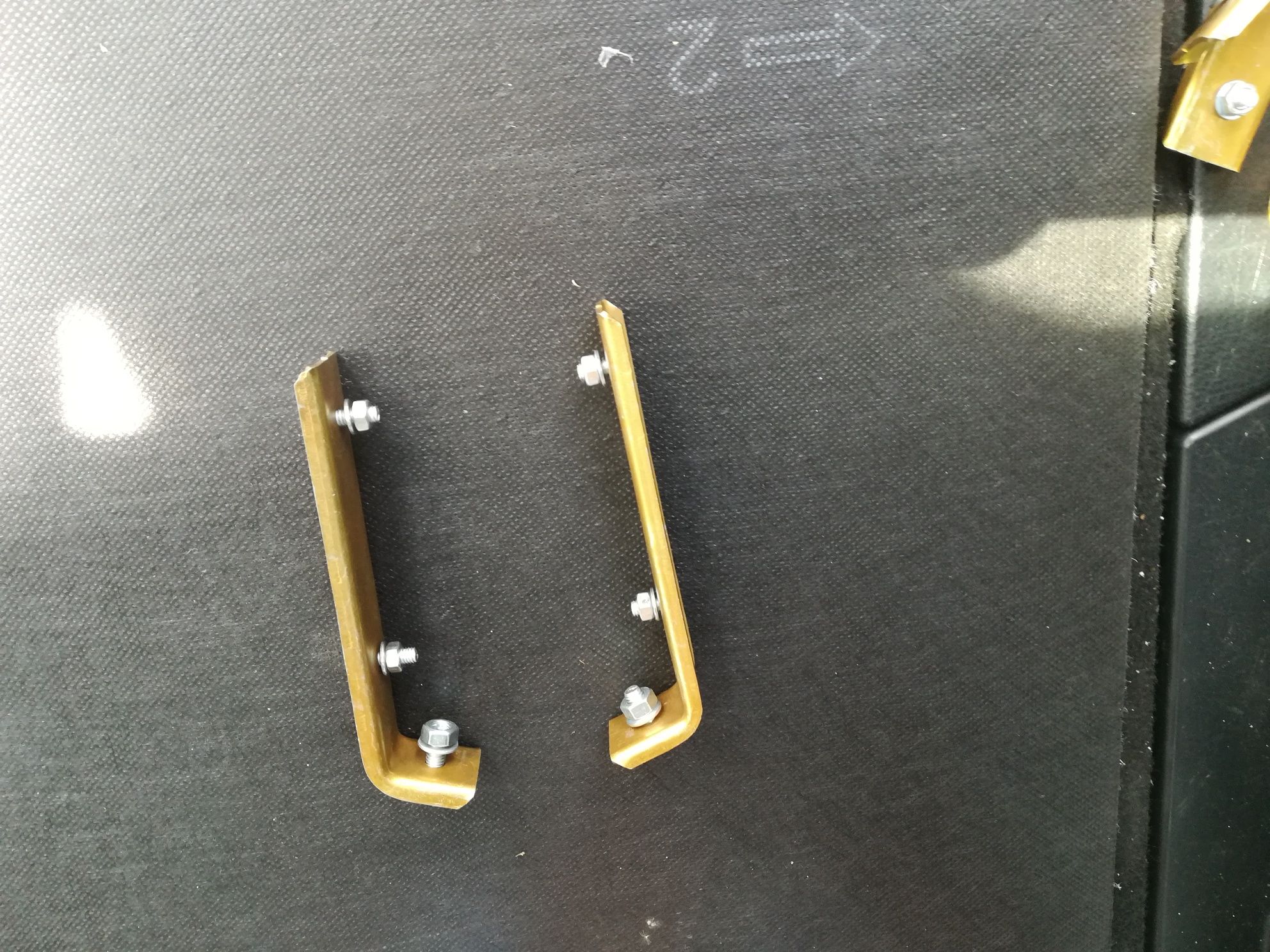 Fiat 126p mocowania tablicy rejestracji do zderzaka chromowanego