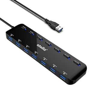 Hub USB 3.0 aktywny Slim 7 Portowy z wylacznikiem