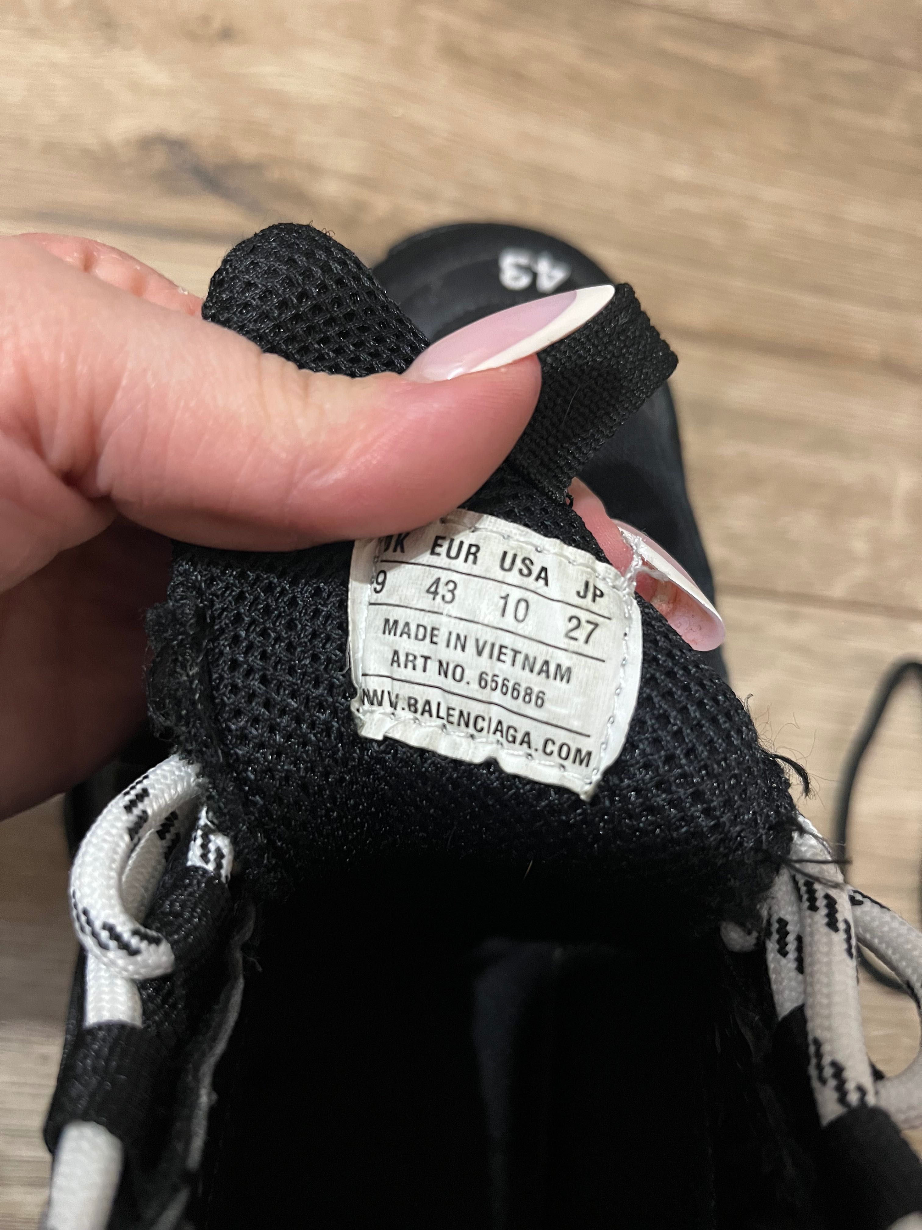 Oryginalne męskie buty Balenciaga