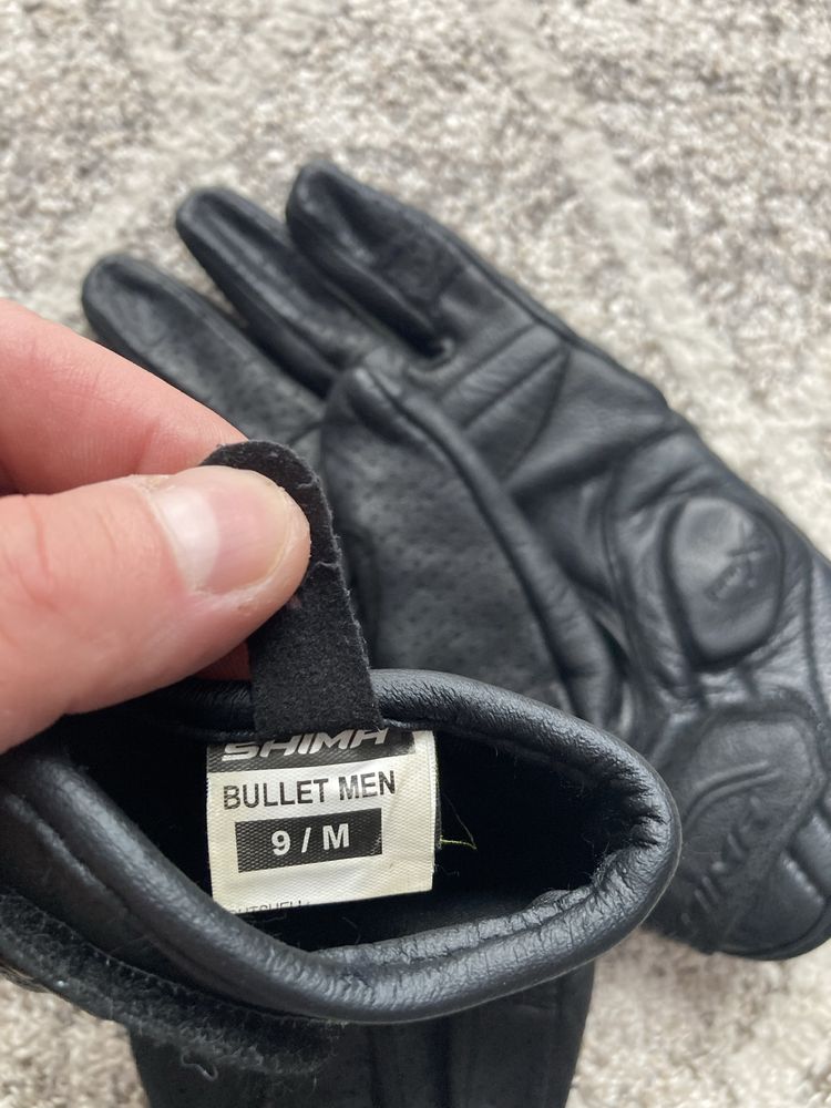 Rekawice motocyklowe Shima Bullet Men rozm. 9/M