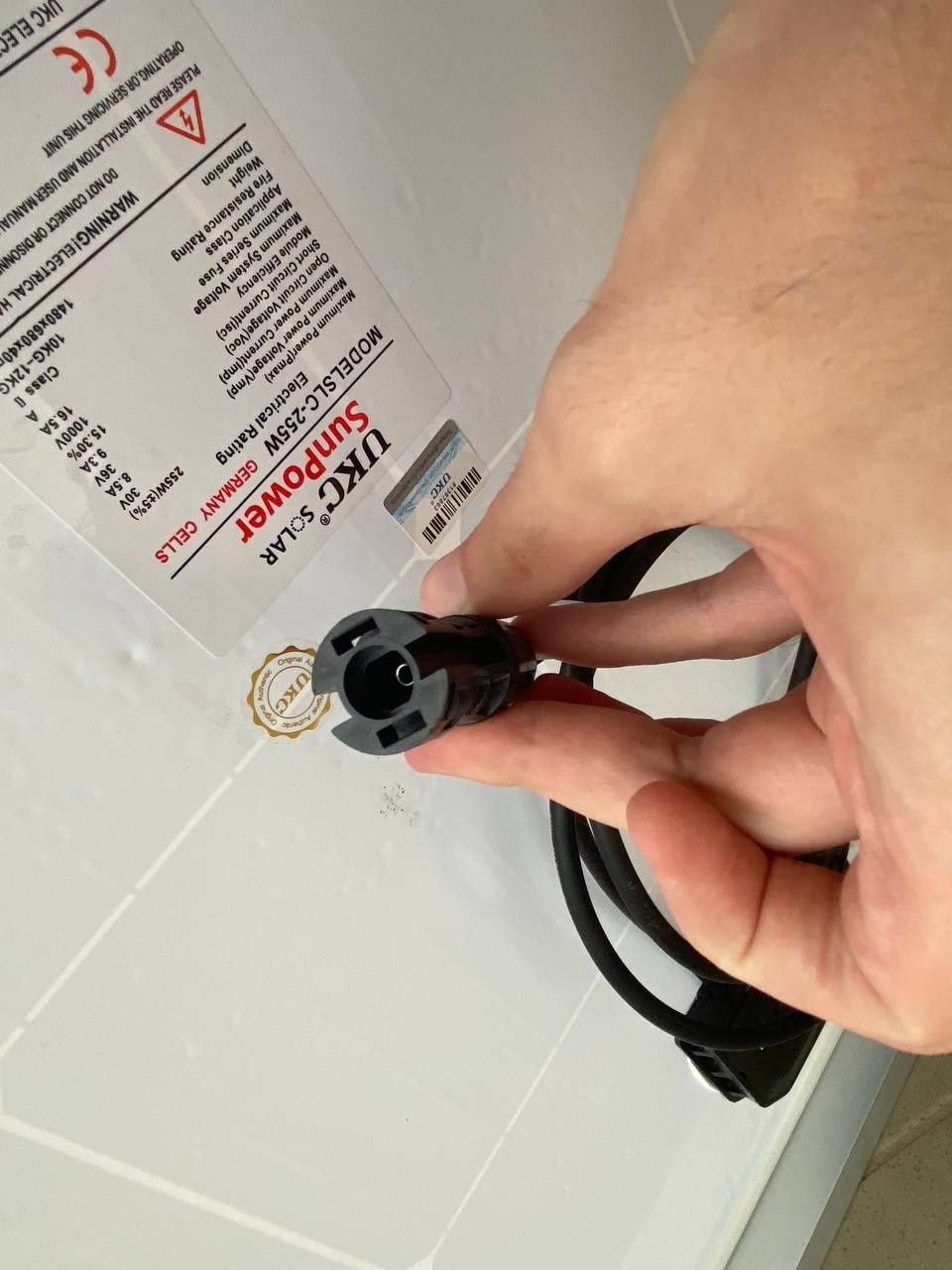 Сонячна панель UKC SunPower SLC-255W