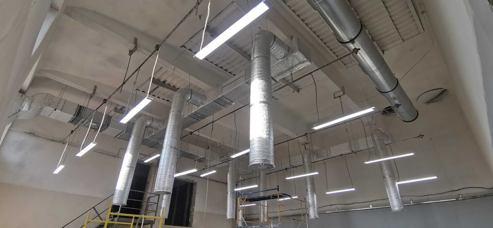 Монтаж Вентиляції, димоходів та кондиціонерів  Київ та область