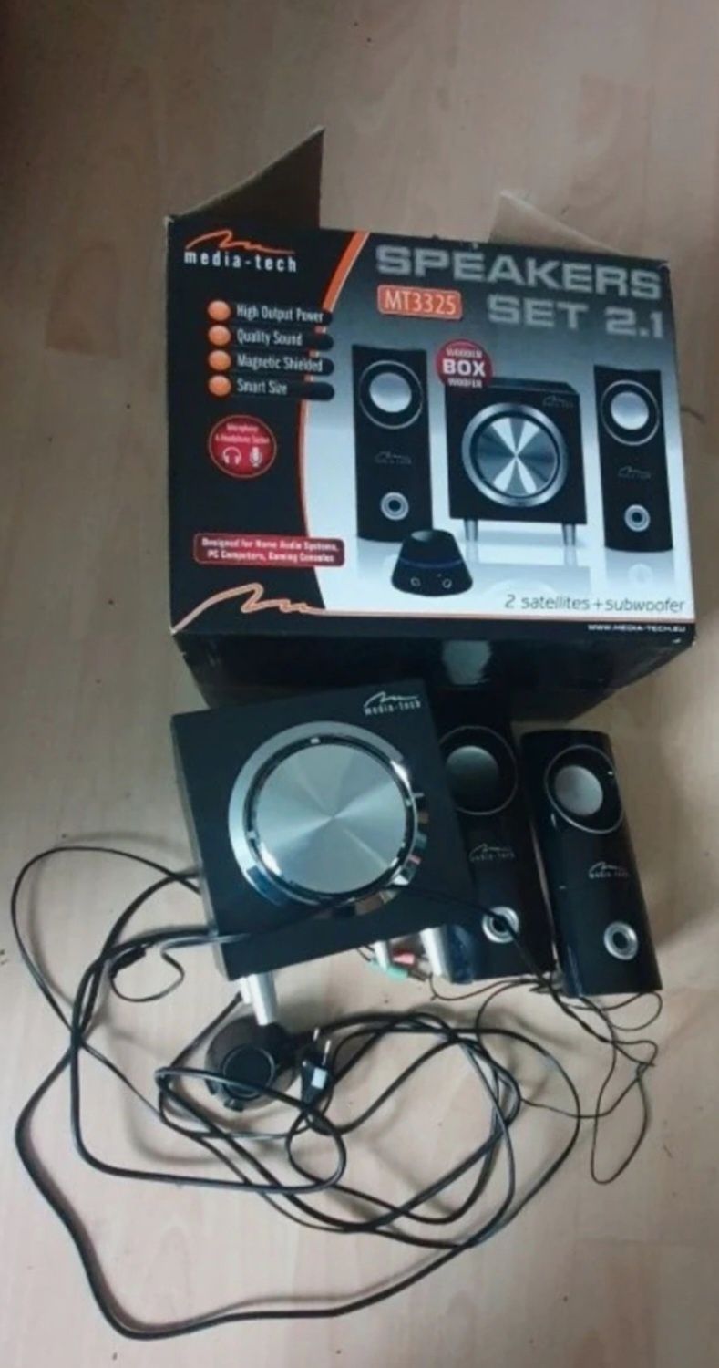 Głośnik subwoofer media tech mt3325