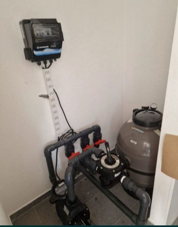 Instalação e limpeza.