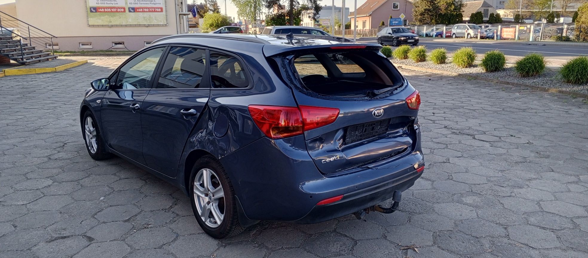 Kia Ceed 1.4 Diesel_Z Niemiec_Uszkodzona_Sprawna technicznie_
