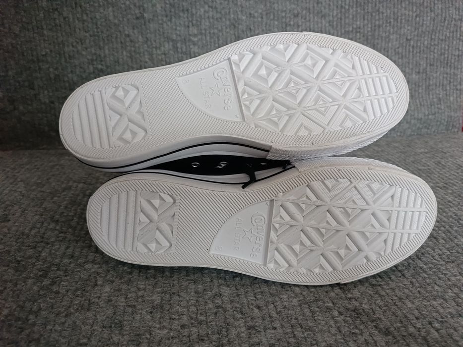 Skórzane trampki z wysoką cholewką