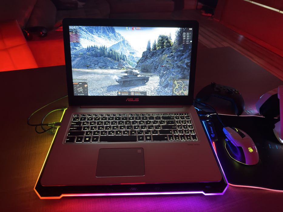 Игровой ноутбук Asus vivobook ігровий ноутбук + комплект девайсов