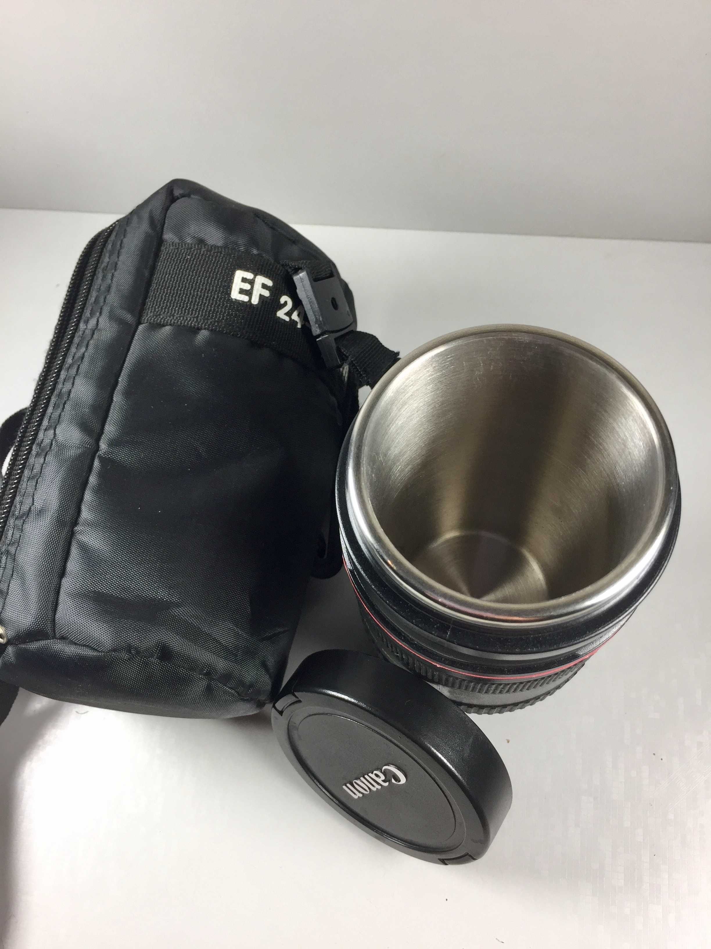 Copo Térmico - Lente Camera Fotografica 350ml Canon