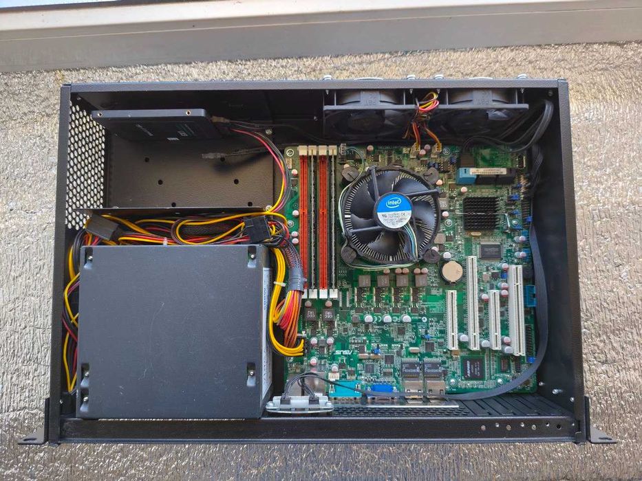 Сервер 2U: Xeon E3-1220V2, 8GB ECC, ASUS P8B-M, БЖ500W