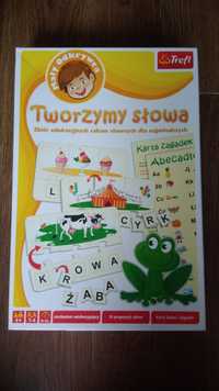 Gra edukacyjna Tworzymy słowa Trefl