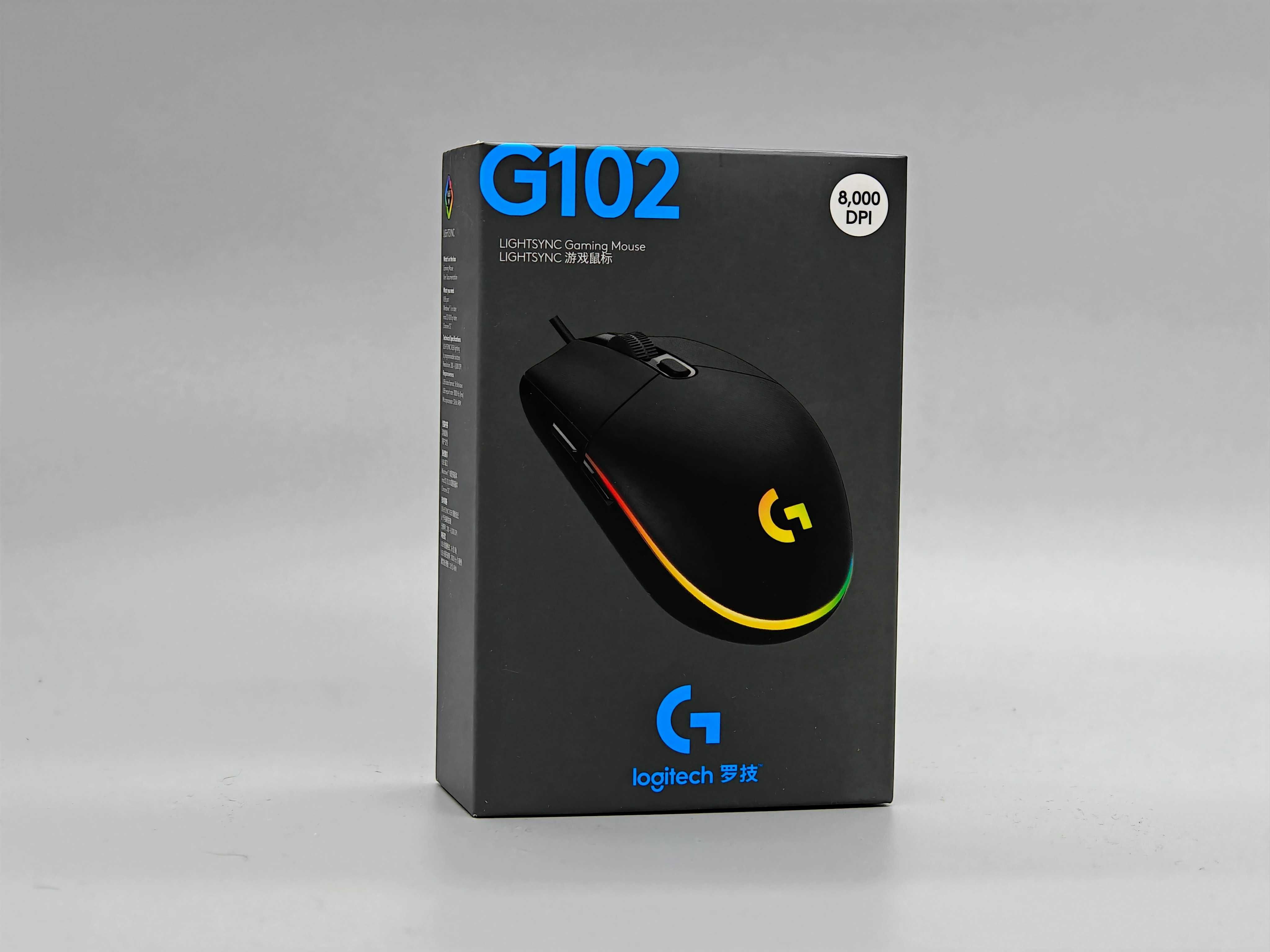 Миша Logitech G102 Lightsync Black