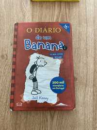 primeiro livro “O diário de um banana”