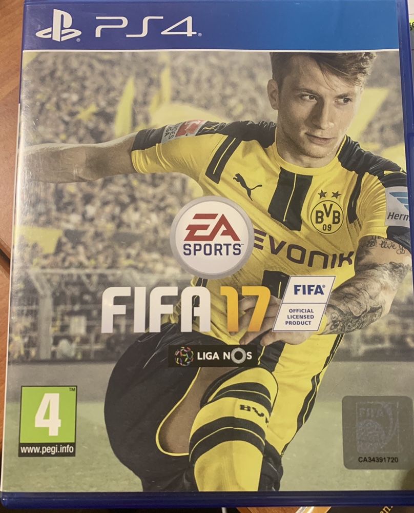 Jogo Fifa 17 - oficial - produto licenciado.