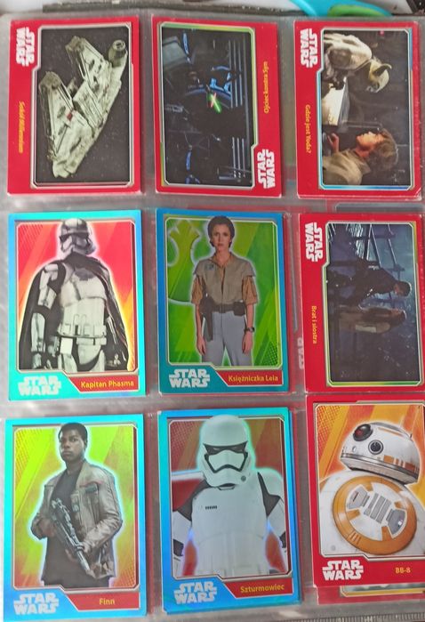 Karty star wars force attax  topps