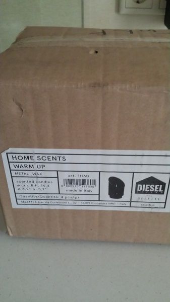 Свечи   DIESEL Home Scents из Европы