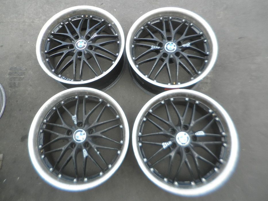 Jogo De Jantes Jgjant1250 BMW E60 2005 525D 177CV 4P PRETO 8X19 5X120 72.3MM