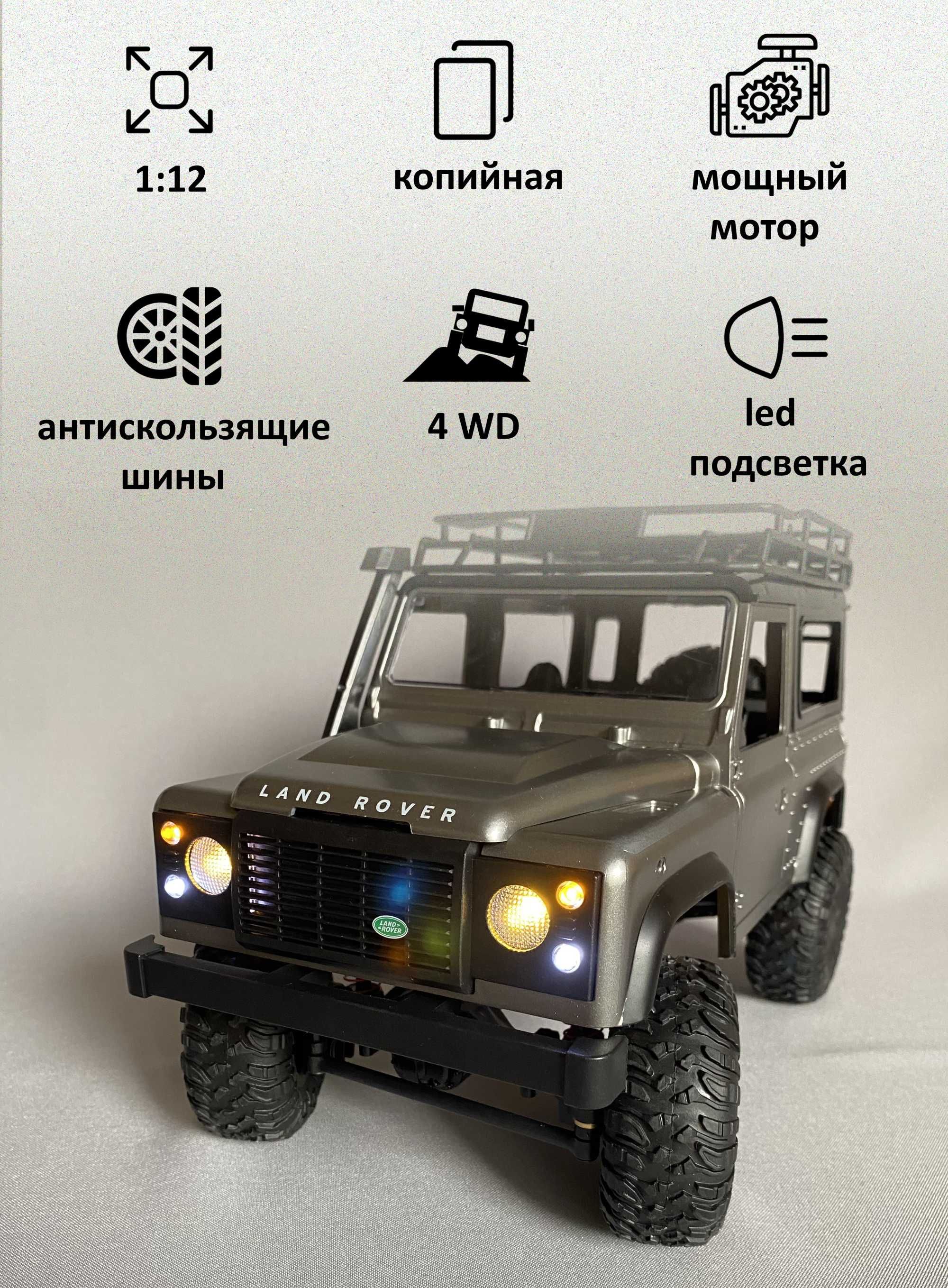 Машинка на радиоуправлении Джип Land Rover MN-99