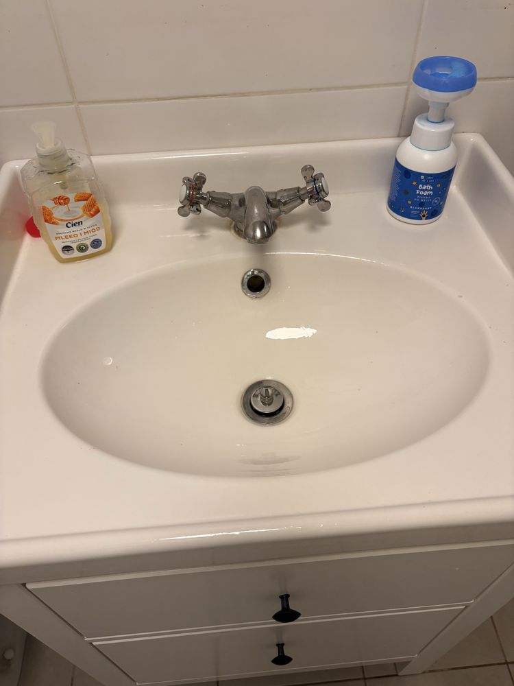 Szafka z szufladami i ze zlewem Hemnes