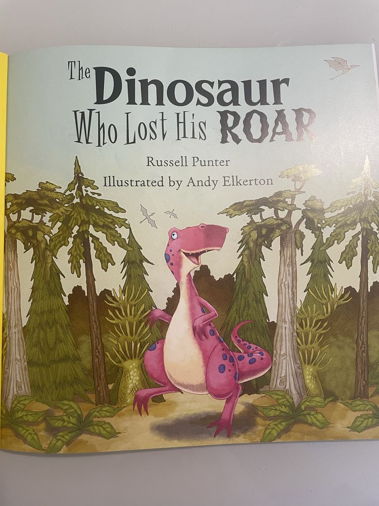 Книга The dinosaur who lost his roar