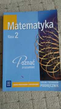 Podręcznik Matematyka 2 liceum i technikum Poznać zrozumieć