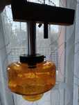 Lampa wisząca prl