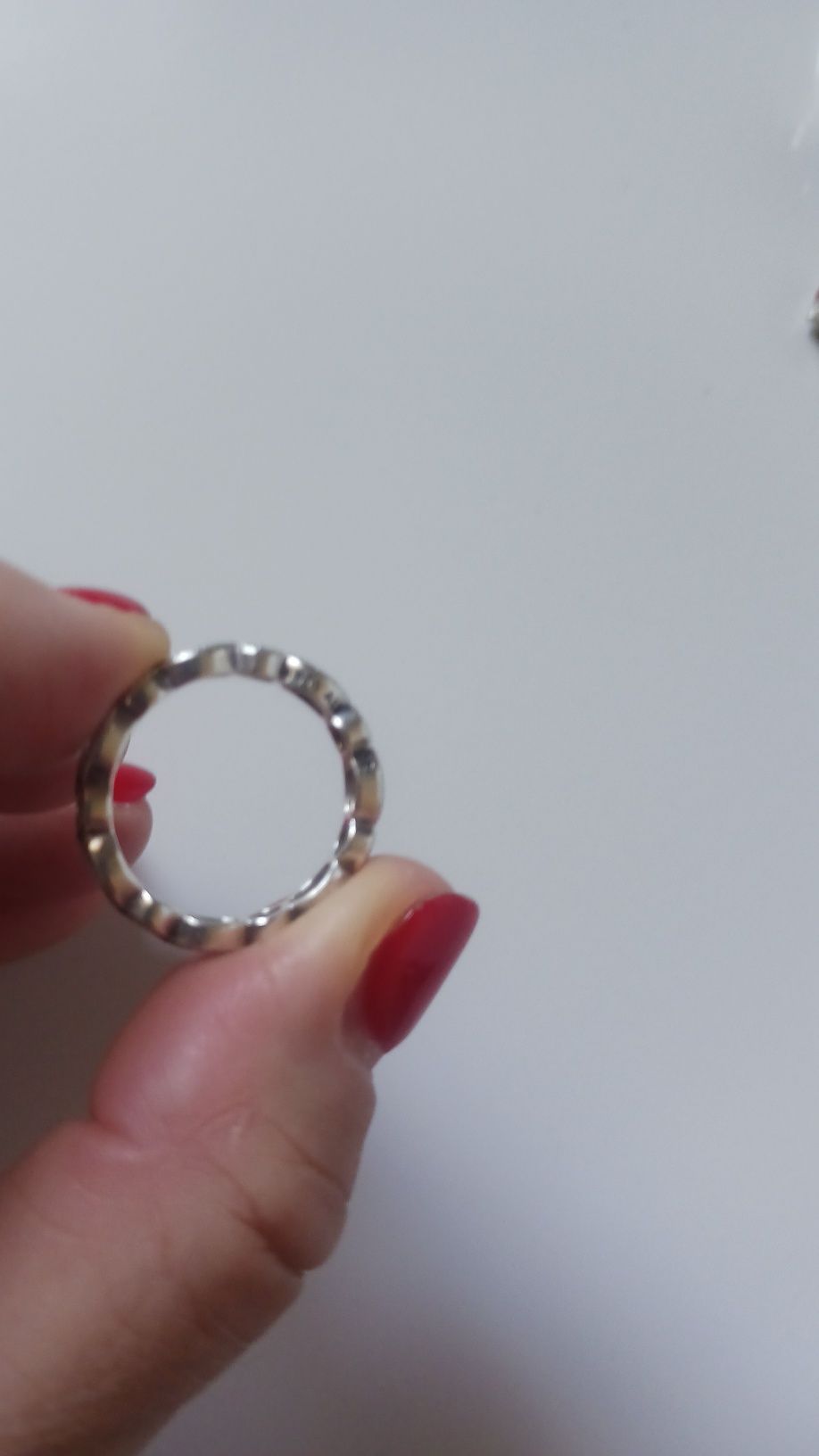 Anel pandora original em prata