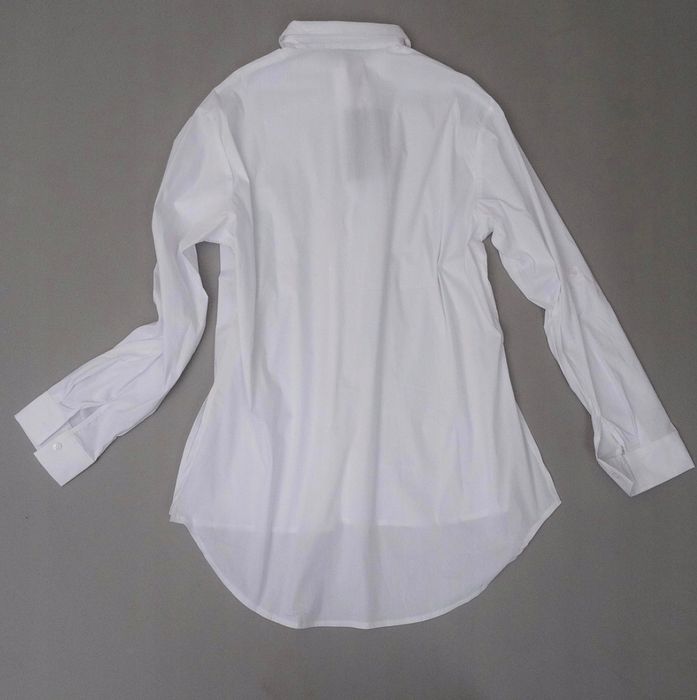 Luizza biała koszula damska 2XL z Wieżą Eiffla i kryształami