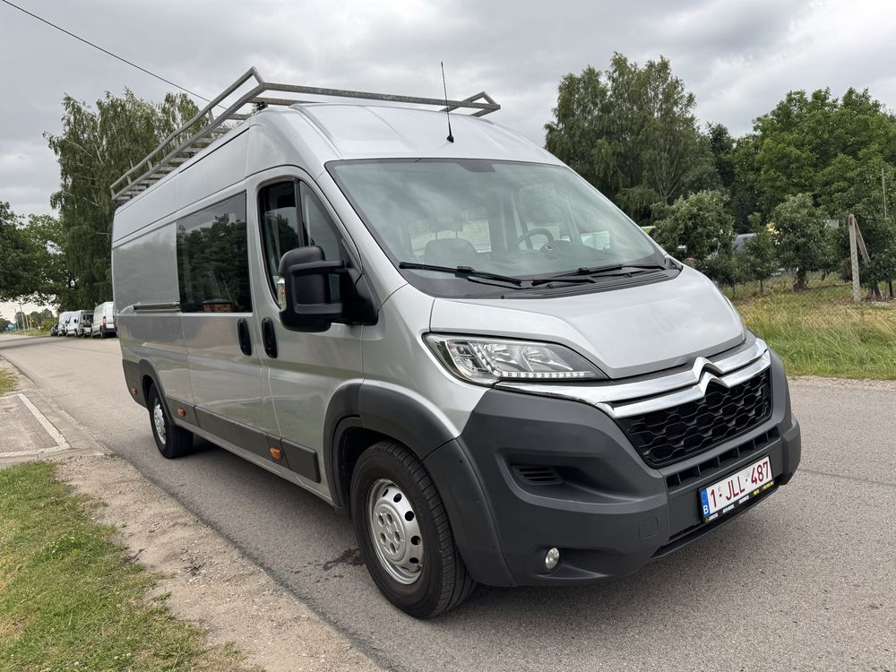 Citroen Jumper 2.2 128tys.km L4H2 Brygadówka 6 osobowy Boxer Ducato