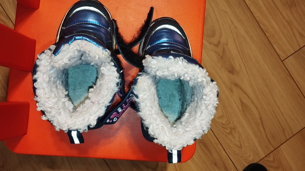 Śniegowce rozm. 26 (16,5 cm) kozaki dziewczęce Tom M