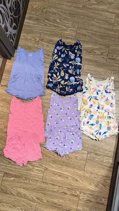 Літні костюми на дівчинку бренд Next розмір 92 на 1-1,5 рочки