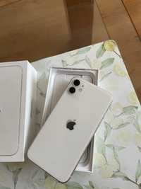 Iphone 11 64 gb bialy stan ideany