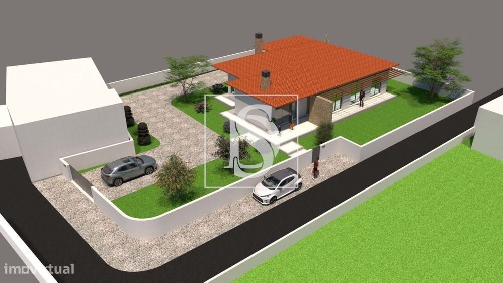 Terreno para construção c/ projeto aprovado em Barqueiros, Barcelos