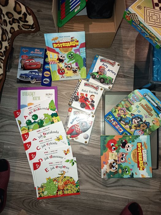 Zestaw 13 książek dla dzieci+ twarda okładka