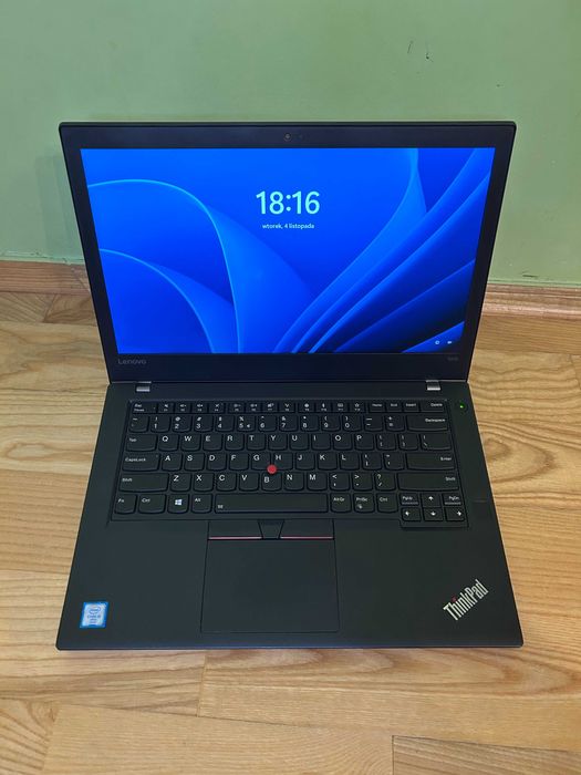 Laptop Lenovo ThinkPad T470, i5, SSD 256GB, 8GB RAM  ładny, Win 11.