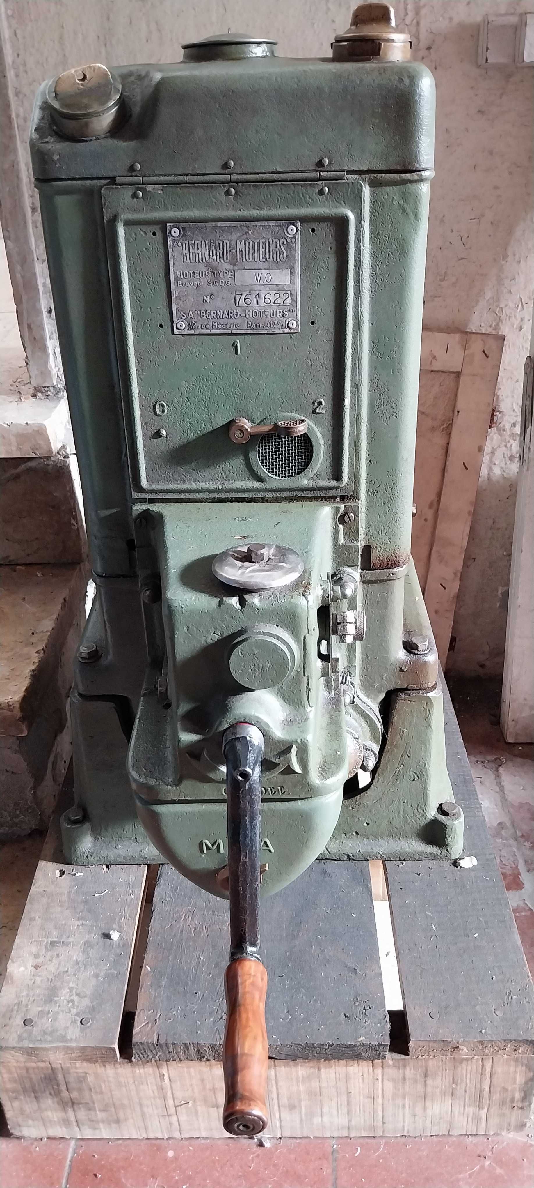 Motor Bernard W0 "Zero"Todo Restaurado de 1932.Óptimo Estado.