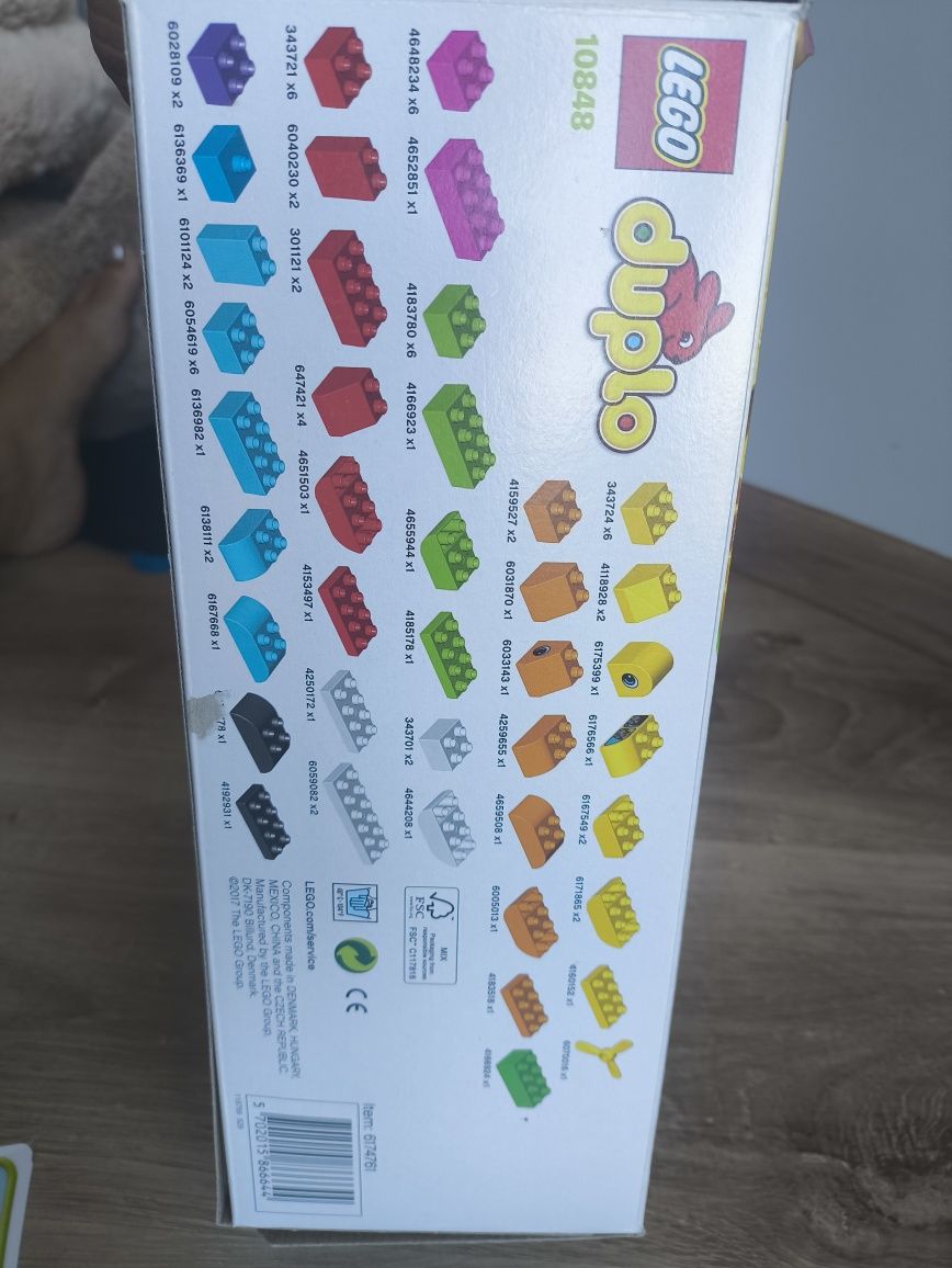 LEGO Duplo 10848 aż 80 elementów podstawowe moje pierwsze klocki
