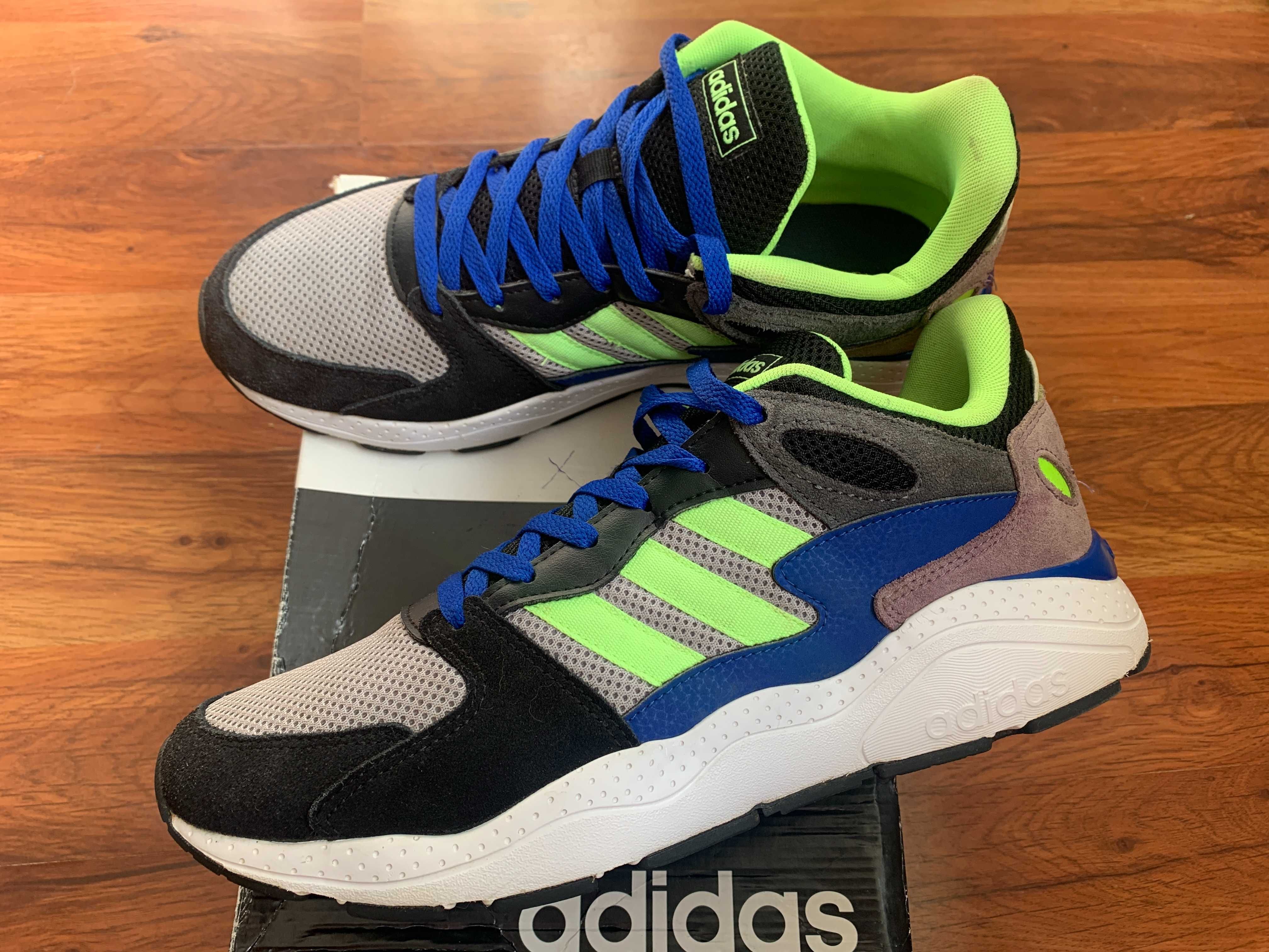 Нові Adidas Cloudfoam Crazychaos ОРИГІНАЛ! Замша На осінь 44.5р 28.5см