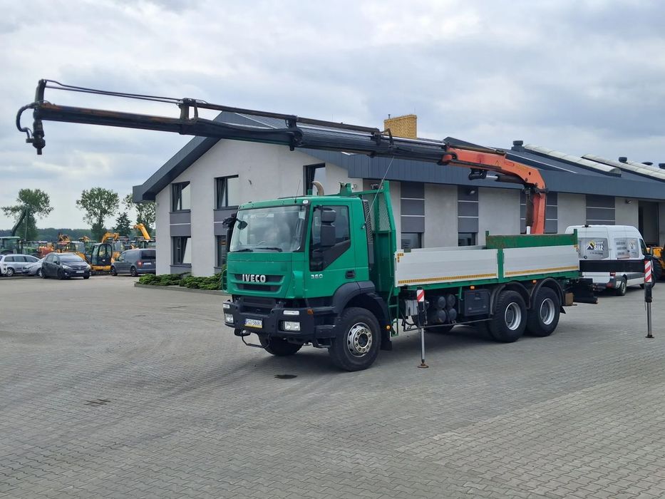 Iveco TRAKKER 360  Iveco TRAKKER 360 / PK 20002 + PILOT / 6x4 / HDS / scania mercedes