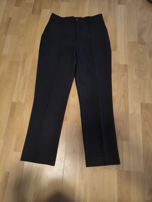 ASOS 8/39 na kant czarne spodnie