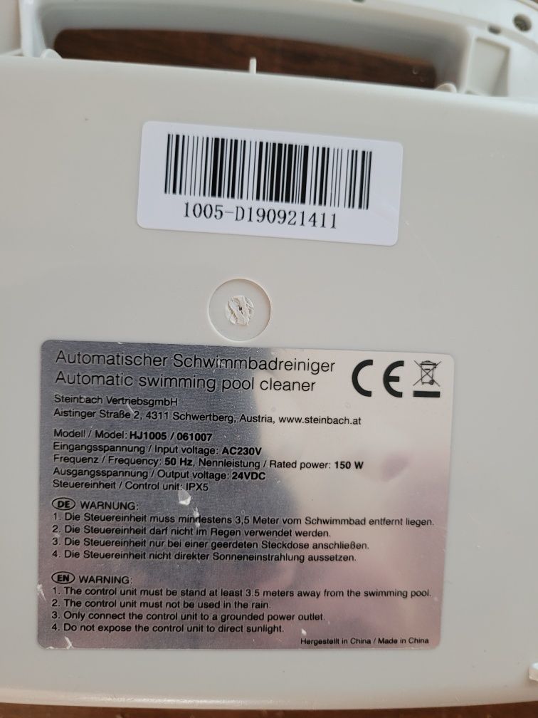 Sterownik robota basenowego steinbach poolrunner