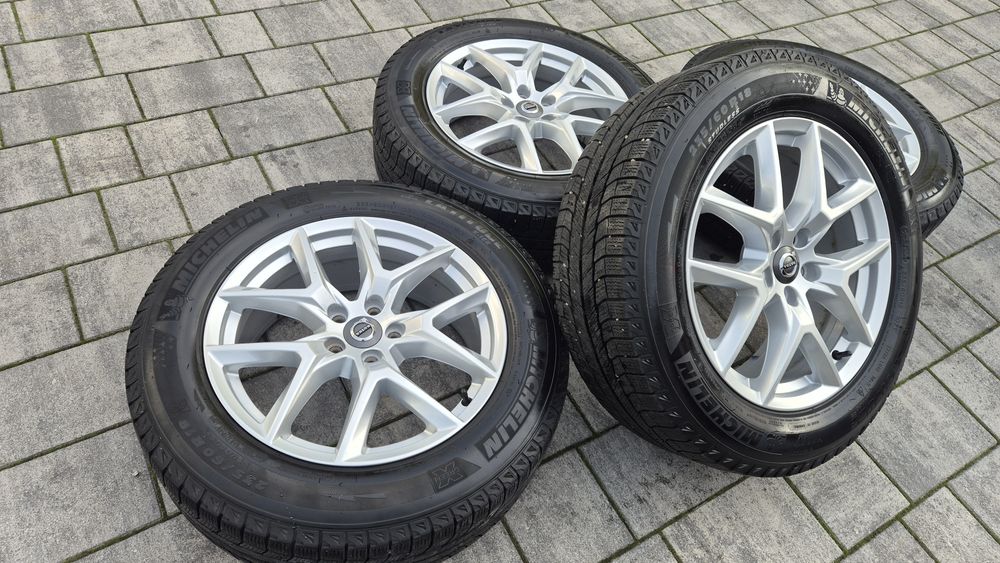 Alufelgi Volvo 5x108 xc60 18cali koła opony ZIMOWE Michelin 235/60 R18