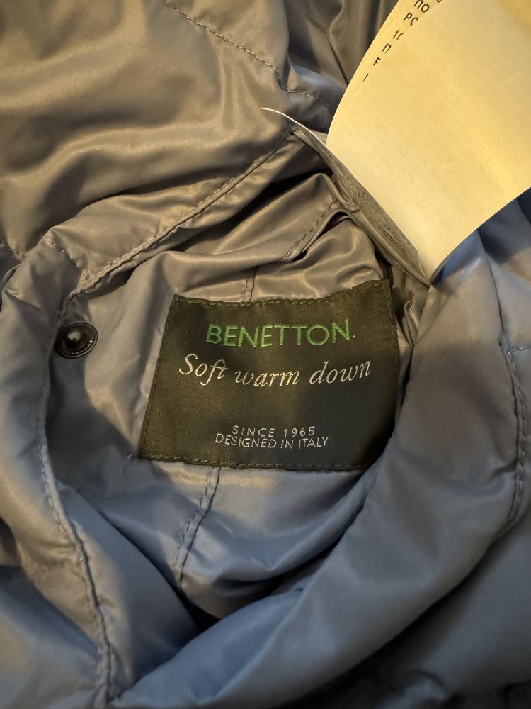 Kurtka puchowa dwustronna Benetton