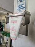 Cortador de papel de charcutaria suporte de rolo