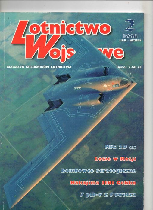MiG 29 Lotnictwo Wojskowe nr.2/1998